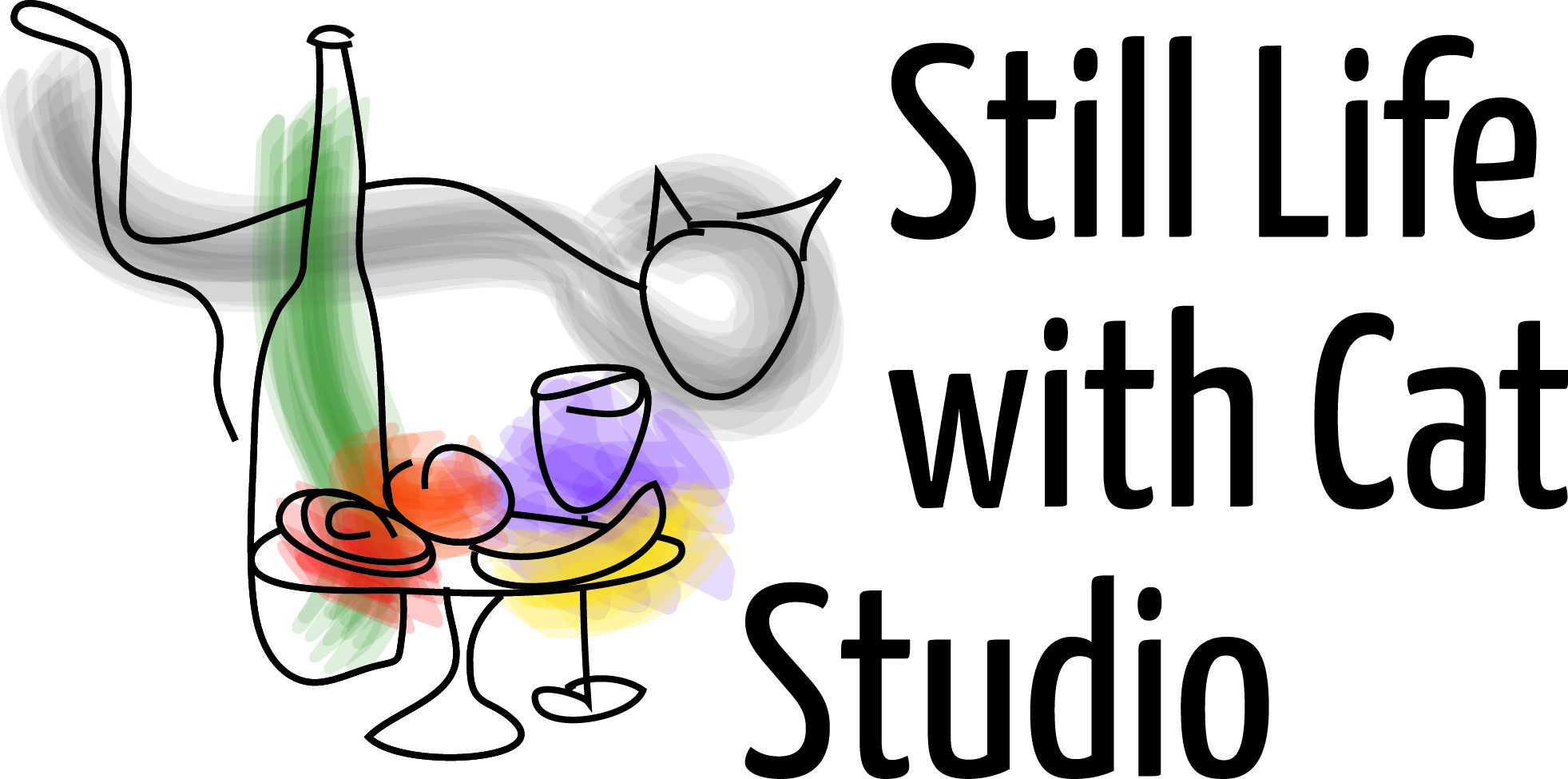 Still Life With Cat Studio