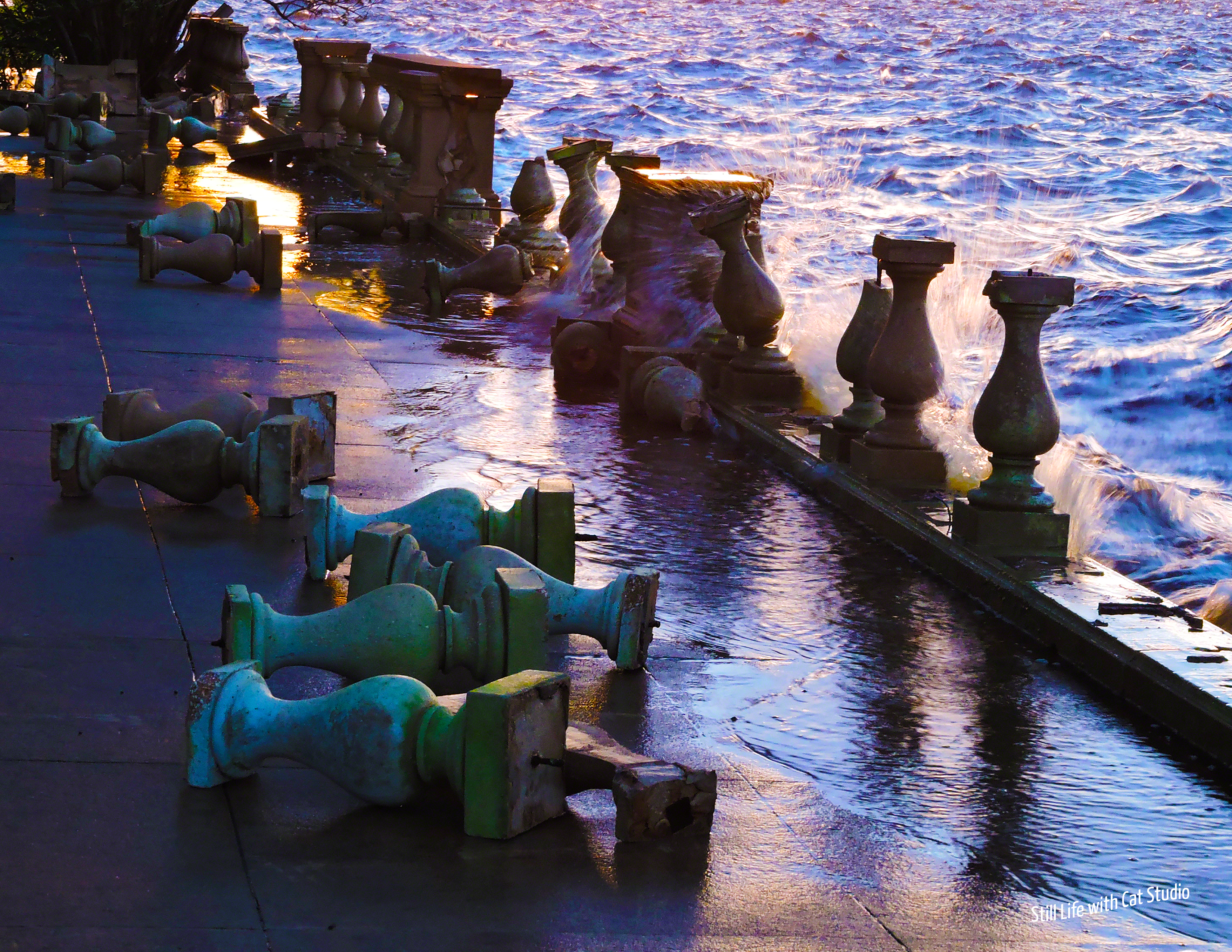 Chess pieces vibrant WM